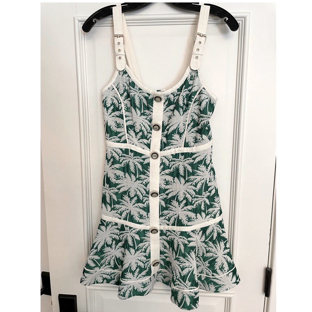 Brand New Alexis Palm Print Dress -  Size XS